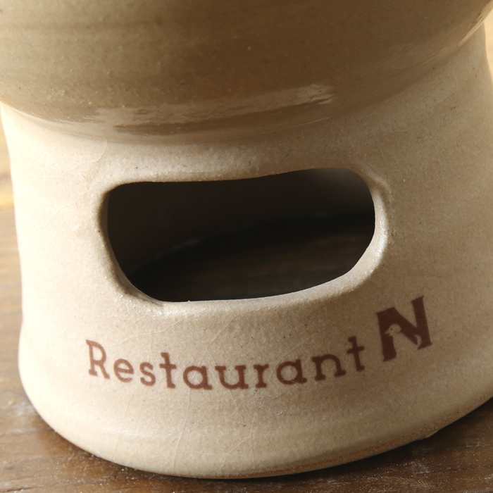 【益子焼名入れ特注オーダー品・ご注文後約90日で完成】フードボウル ペット おしゃれ 食器 陶器 釉薬シリーズ 【レストランNコラボ企画品・小型犬用サイズ】(単品販売)