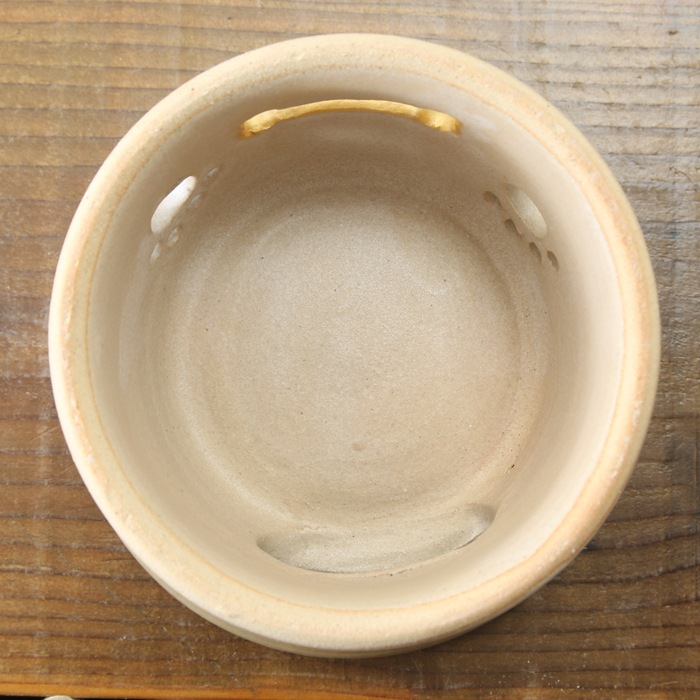 【益子焼名入れ特注オーダー品・ご注文後約90日で完成】フードボウル ペット おしゃれ 食器 陶器 釉薬シリーズ 【レストランNコラボ企画品・小型犬用サイズ】(単品販売)