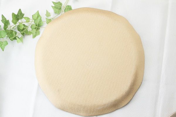 【益子焼】【釉薬シリーズ】たたら作りのフラットなピザプレート【サイズ中】【単品１枚】