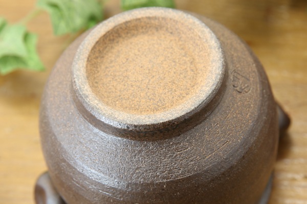 【益子焼】ふっくら手付きのシュガーポット【さくら・単品1個】