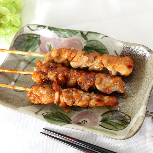 【益子焼】たたら作り 角皿 やきとり皿 串皿 魚皿 【串皿サイズ大・単品1枚】