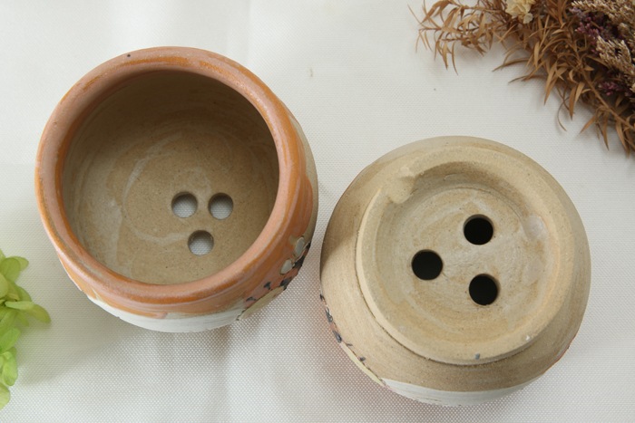 【益子焼】 2.3号鉢 植木鉢 おしゃれ 小さめ 育てる楽しみ！ハニーな植木鉢【植木鉢のみ・単品１個】