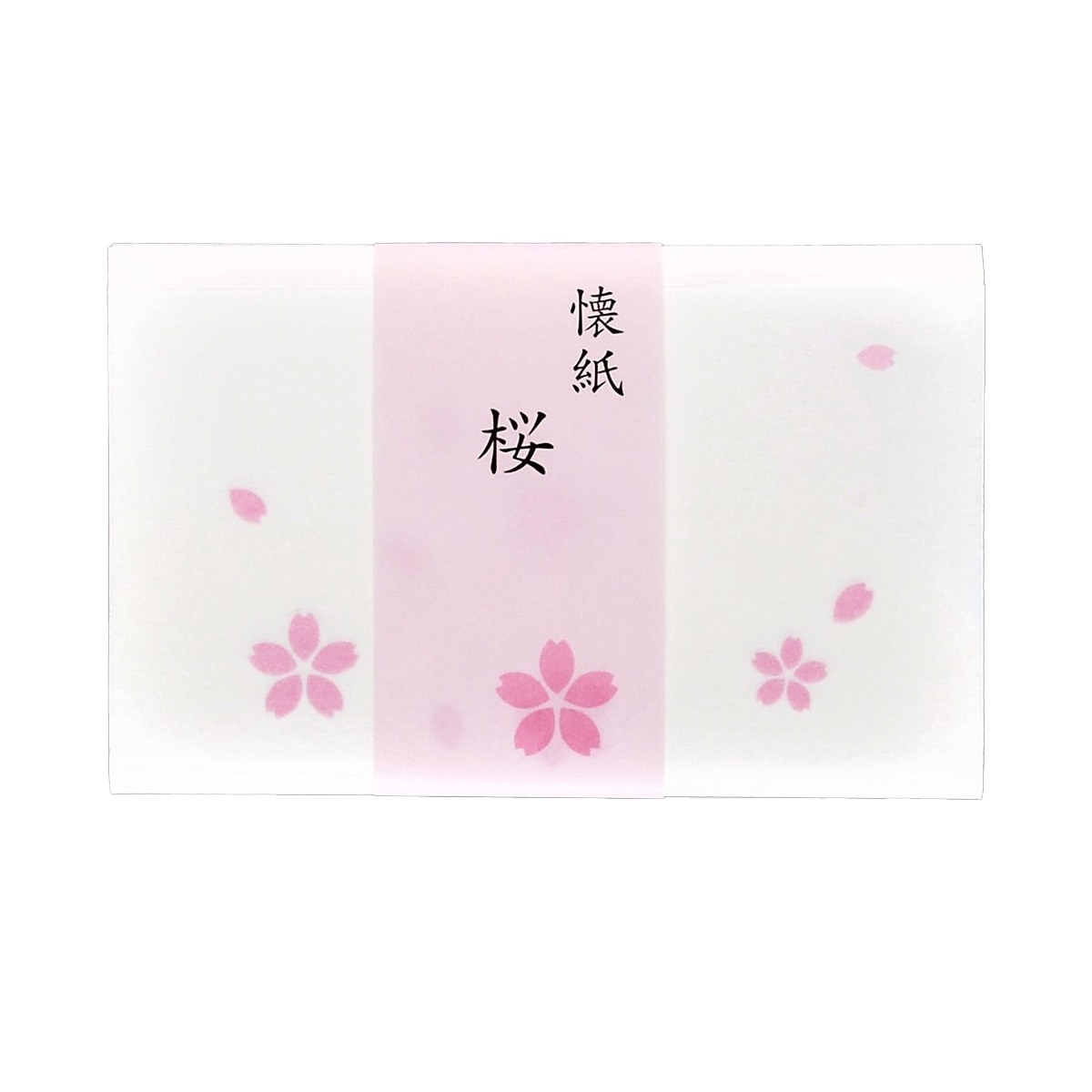 懐紙　桜　1帖入 (メール便対応商品）