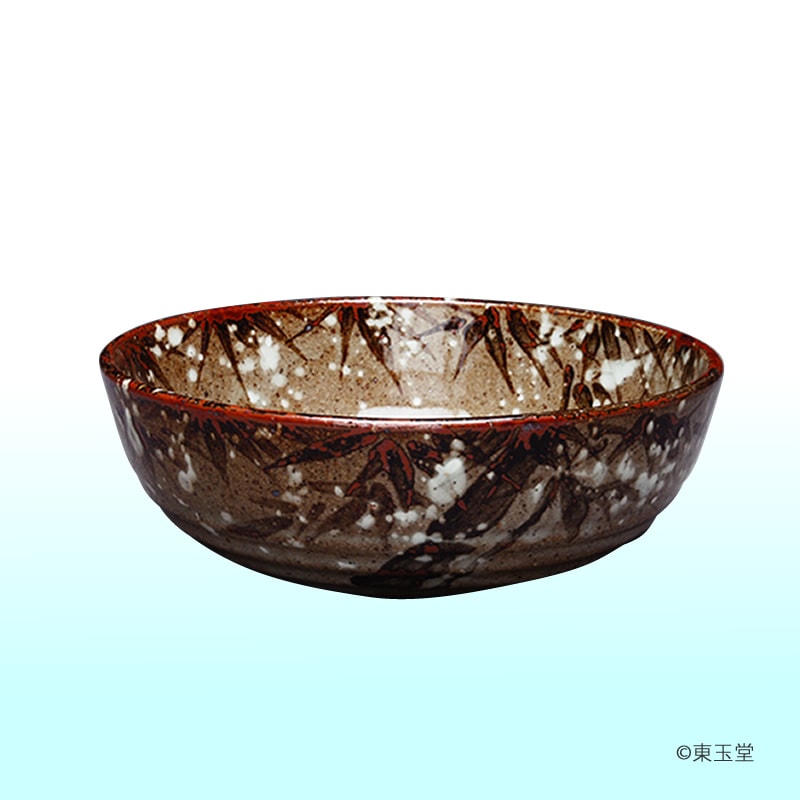 菓子鉢　雪笹