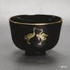 戦国武将家紋茶碗　蒲生氏郷　蒲生対い鶴|抹茶茶碗