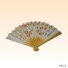 扇　白竹　5寸　楽印集 (メール便対応商品）|扇|お稽古道具