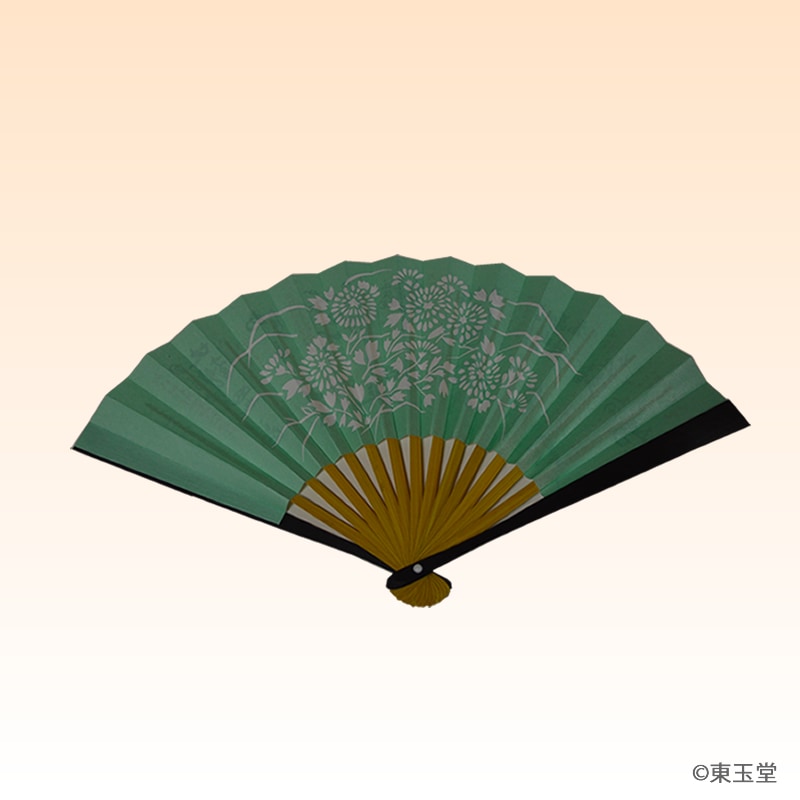 扇 6.5寸 表千家花押集 つぼつぼ (メール便対応商品） | お稽古道具,扇