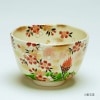 茶碗　仁清　桜に篝火（かがりび）|桜の茶道具|春の茶道具
