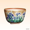茶碗　琳派写　杜若|春の草花の茶道具|春の茶道具