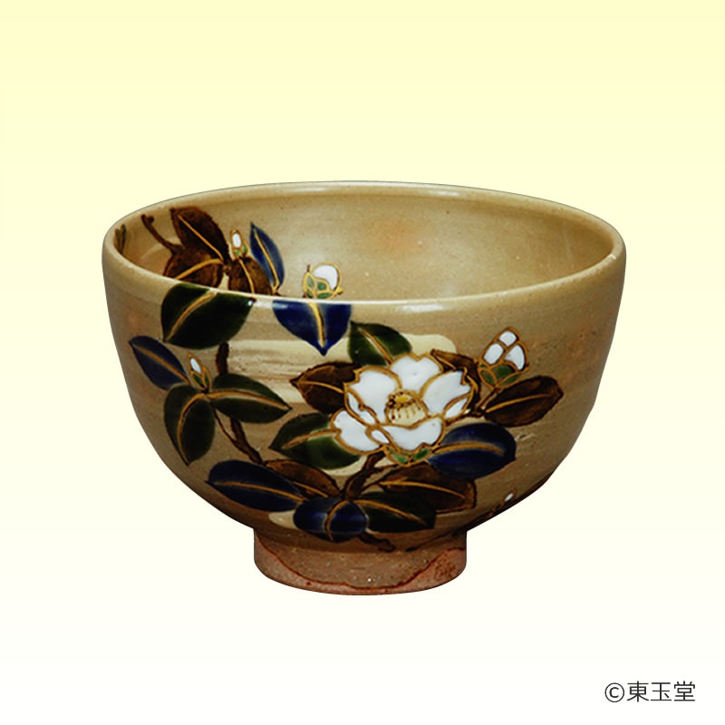 茶碗　乾山　椿