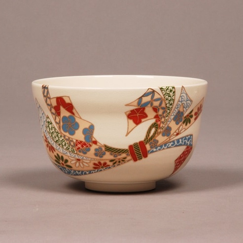 茶碗　仁清　束のし