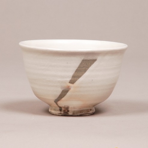 茶碗  粉引