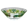 ガラス　抹茶碗　平茶碗　義山　青楓（超耐熱)（φ15×H  6cm）