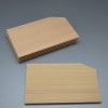 杉　銘々皿　無地（五客入）（大きさ：縦10×横16）|銘々皿|菓子器、銘々皿、黒文字