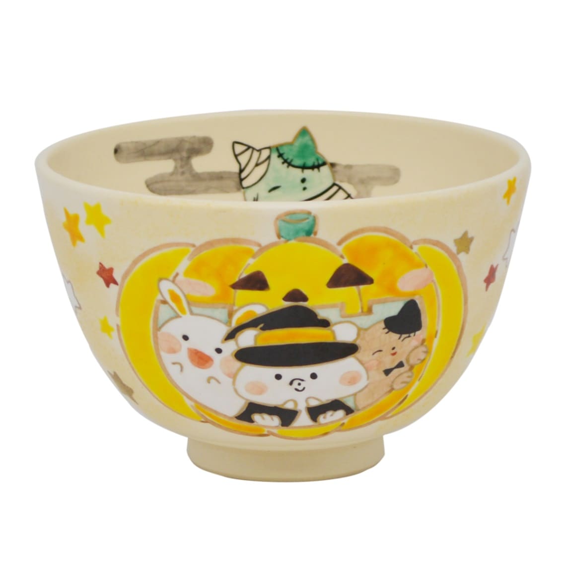 茶碗　ハロウィンパーティー　水出宋絢作