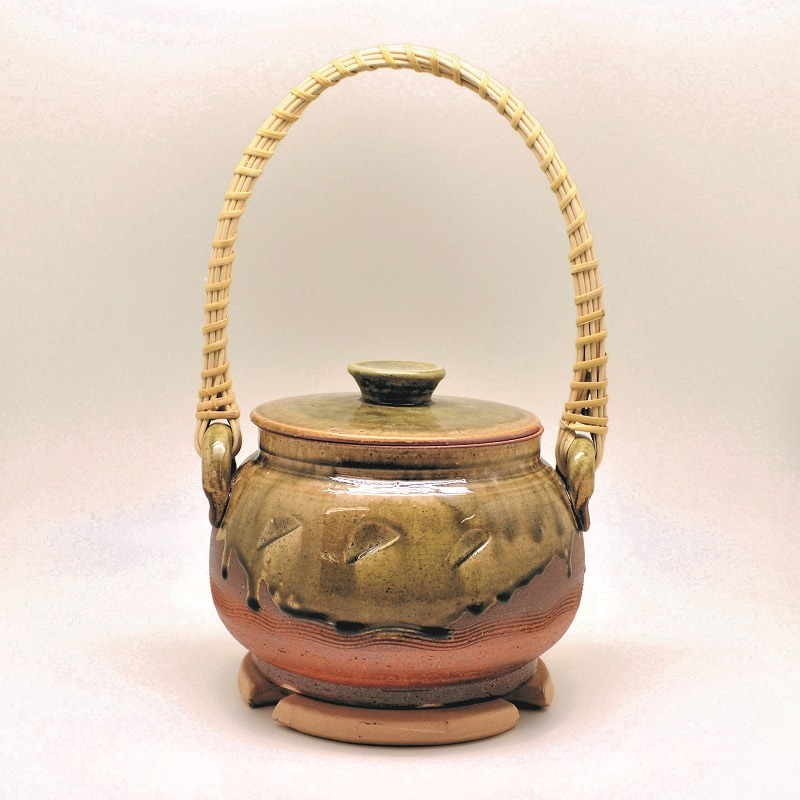 火消壺 信楽 平型 耐熱瓦付 | すべての商品 | |茶道具通販 お茶道具東玉堂