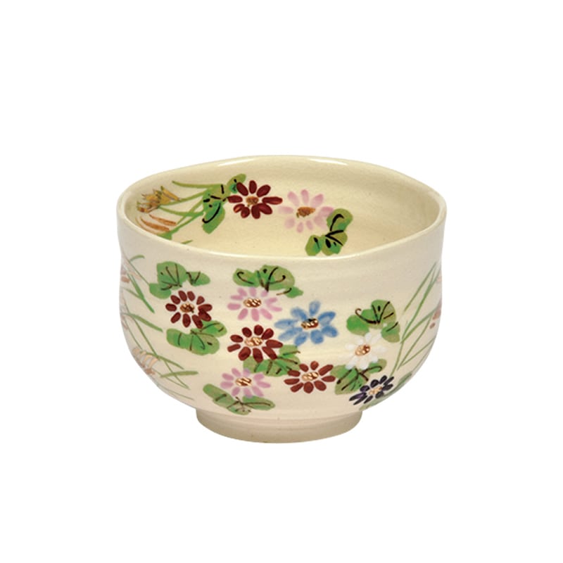 小茶碗 菊 浅見与し三作 | 抹茶茶碗 | |茶道具通販 お茶道具東玉堂