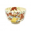 茶碗　仁清　立雛　山岡善高作　(桐箱)|ひな祭りの茶道具|春の茶道具