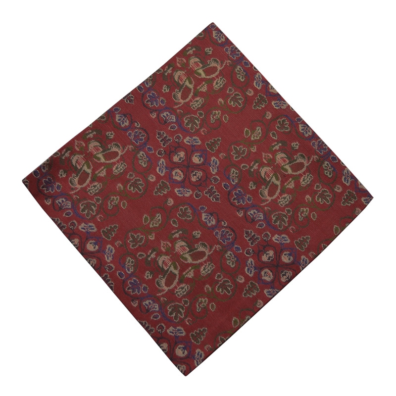 古帛紗　正絹　正倉院鴛鴦紋 (メール便対応商品）