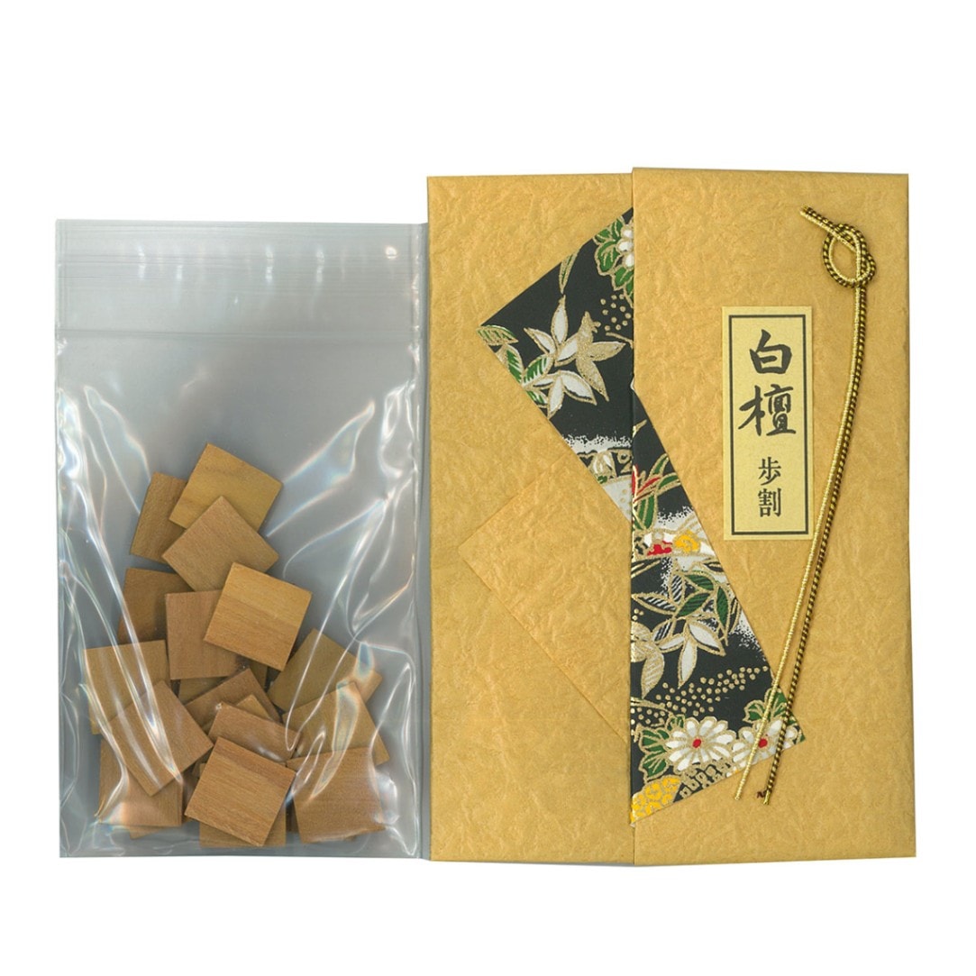 白檀　歩割　10ｇ 日本香堂 (メール便対応商品）