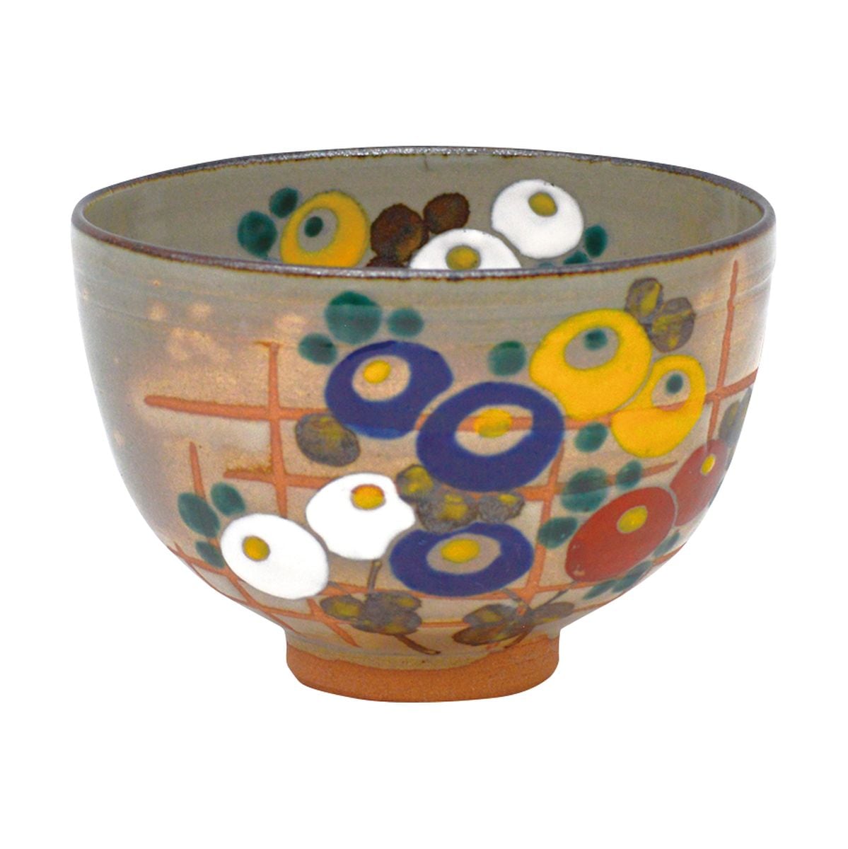 茶碗　万寿菊　巌窯作　（桐箱）