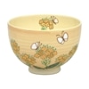 茶碗　菜の花に蝶