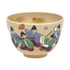 茶碗　御本　五人囃子　水出宋絢作　(化粧箱)