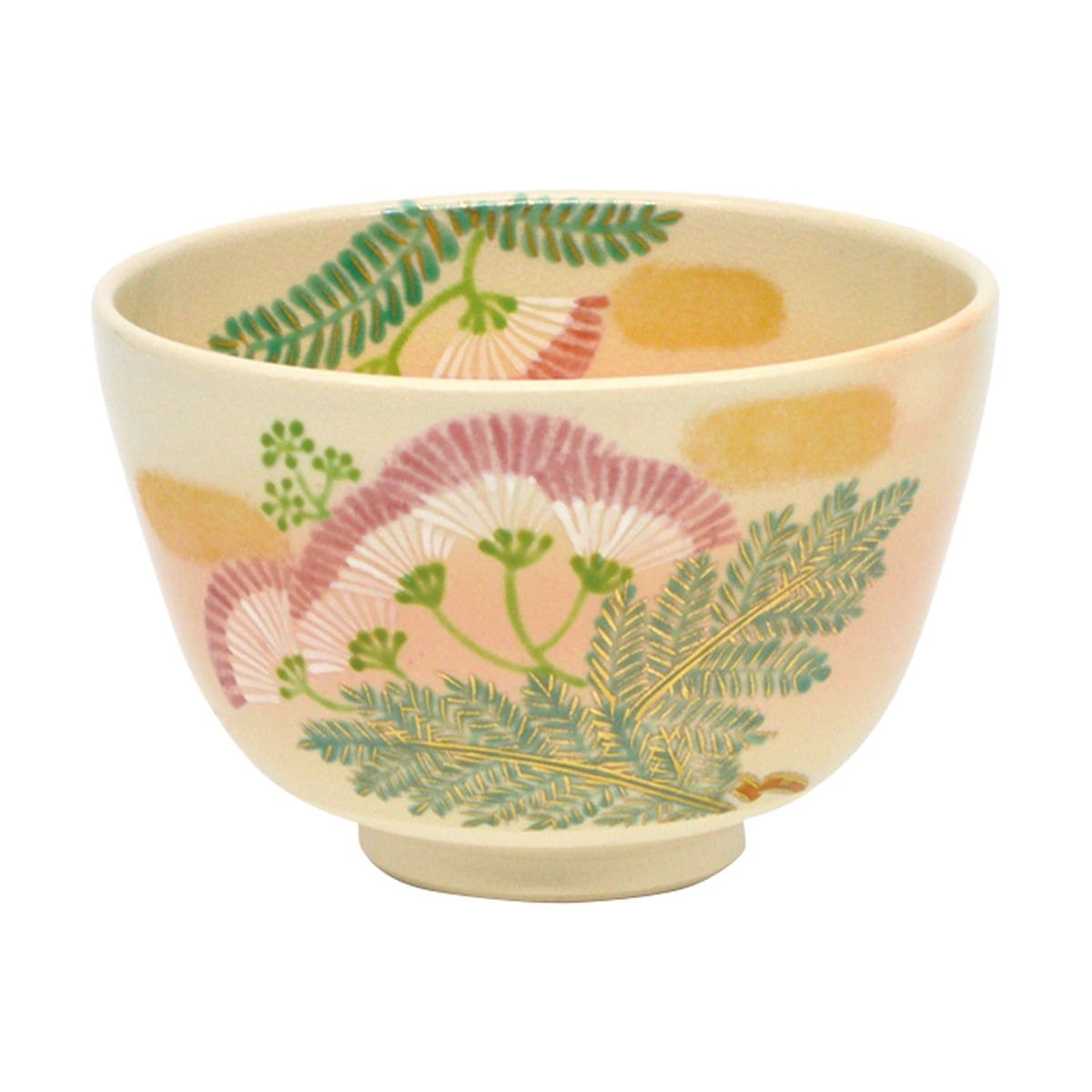 茶碗　御本　合歓の木　加藤永真作　（化粧箱）