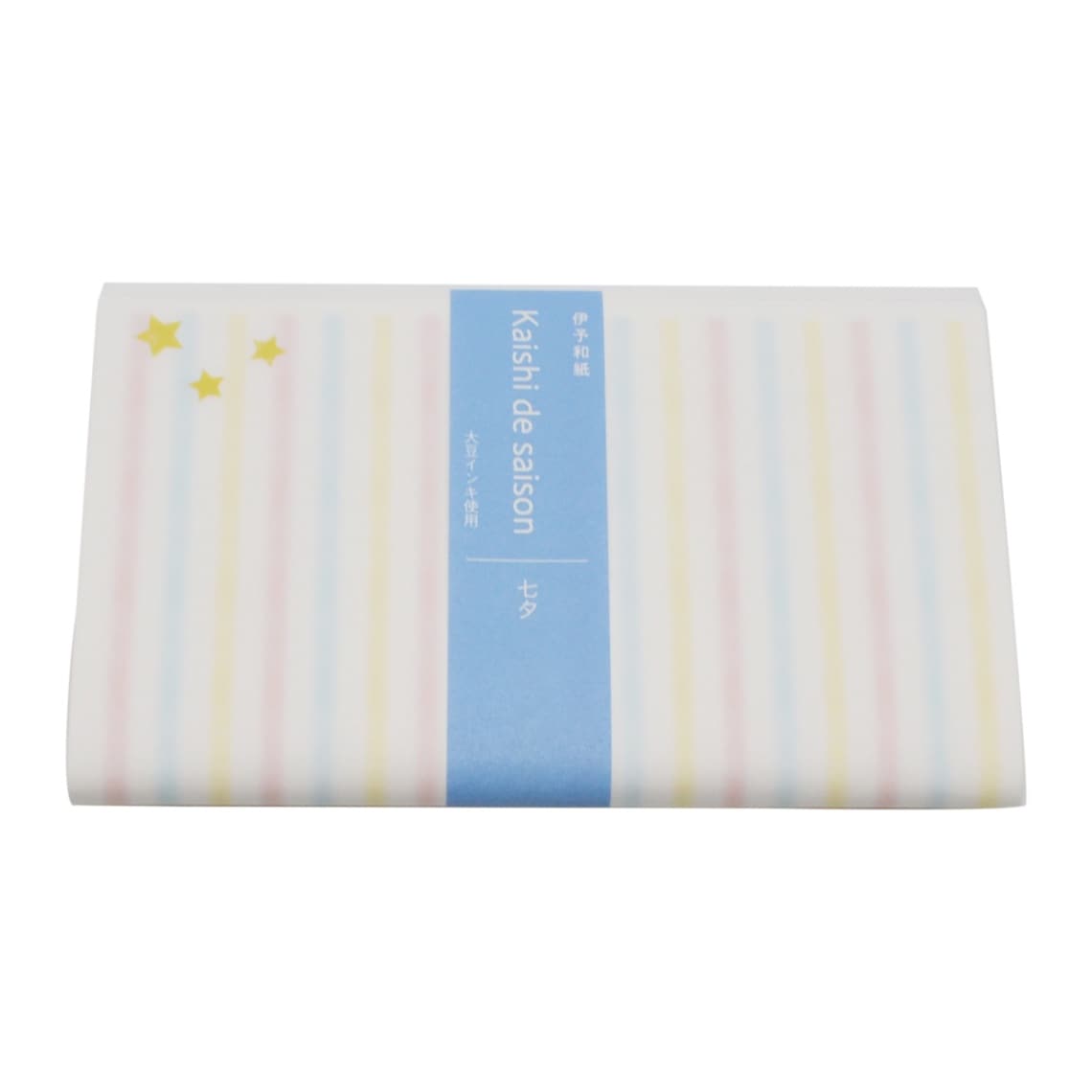 伊予和紙懐紙　七夕　1帖（20枚） (メール便対応商品）