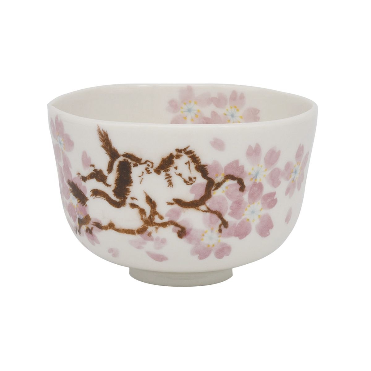 【令和8年　午年　干支茶碗】春駒　花月窯（紙箱）