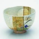 茶碗　乾山　月にすだれ|季節から探す|抹茶茶碗