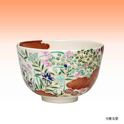 茶碗 仁清 金雲に秋草 | 抹茶茶碗,季節から探す,秋のお茶碗 | |茶道具 