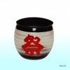 茶器　義山　祭り（提灯型）　（ＬＥＤ電池付）（キャンドル兼用）|棗|茶器（茶入、棗）