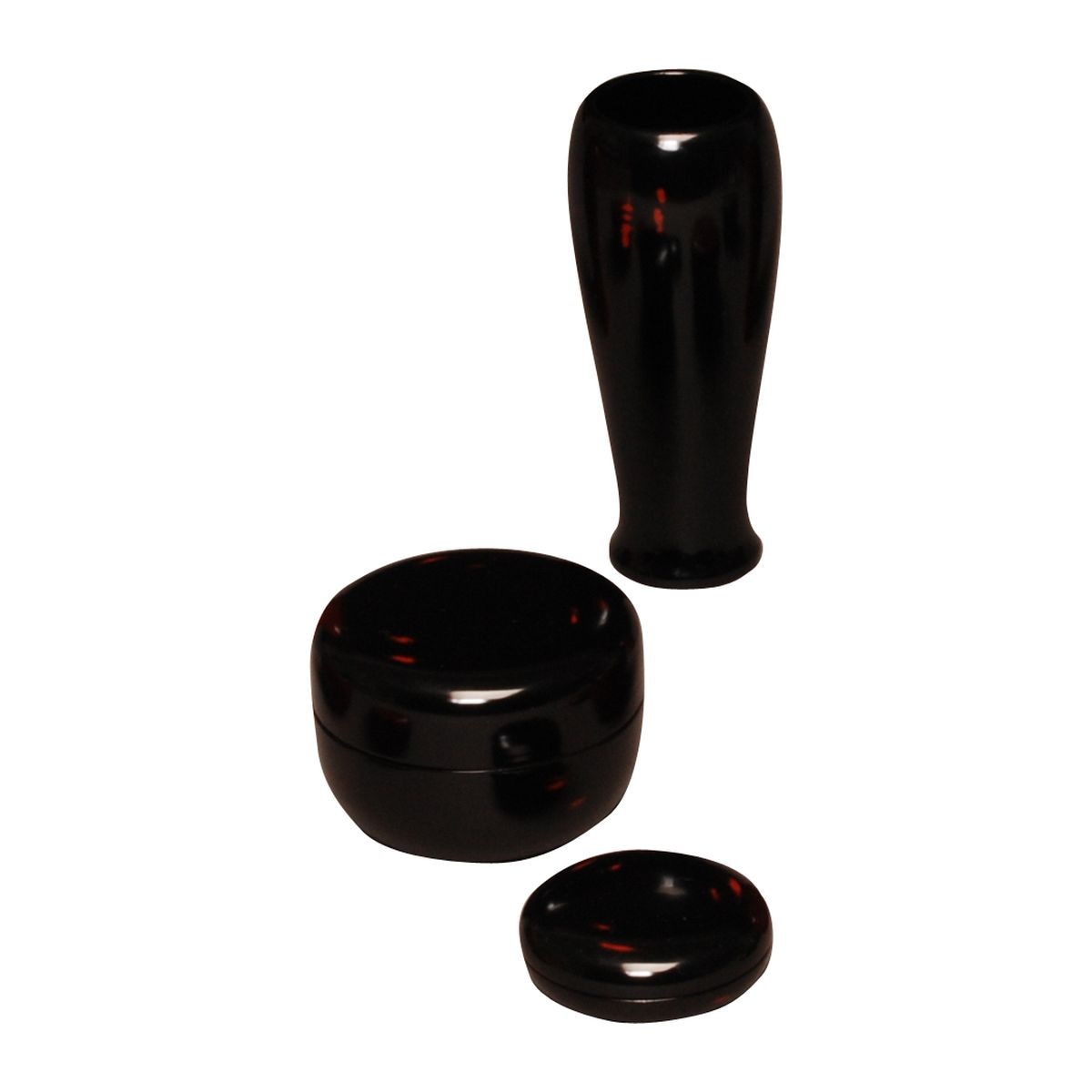 茶箱用　棗　香合　茶筅筒　３点セット　曙　木製