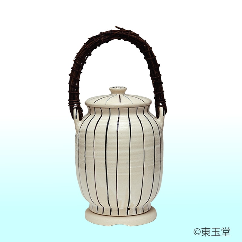 火消壺　棗形　中　（耐熱瓦付）