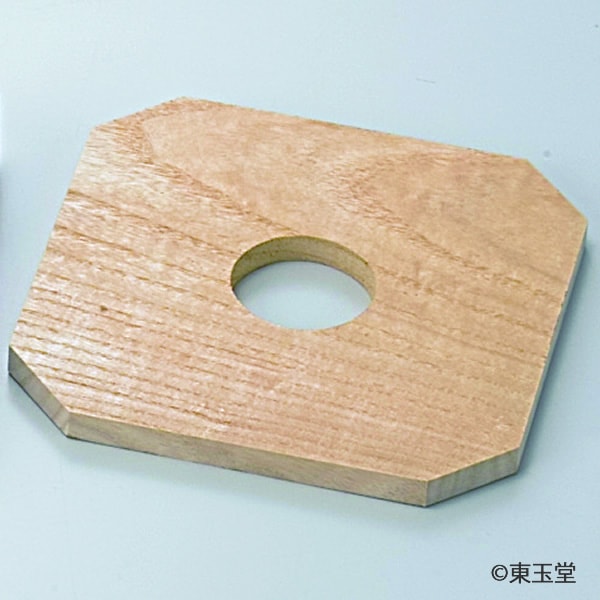 板釜敷　桐　（メール便対応商品）