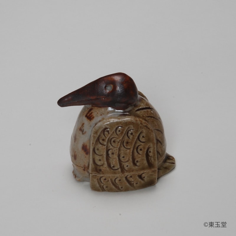 茶道具 鶴香合
