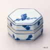 香合　染付　叭々鳥（ははちょう）　景徳鎮|香合（陶器）|香合
