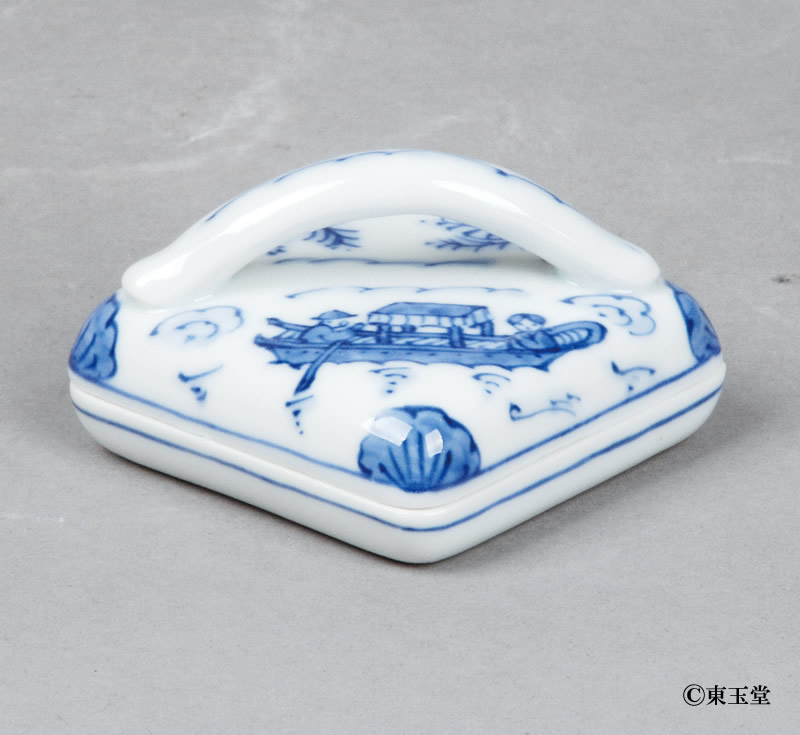 香合 隅田川 高野昭阿弥作 | 香合 | |茶道具通販 お茶道具東玉堂