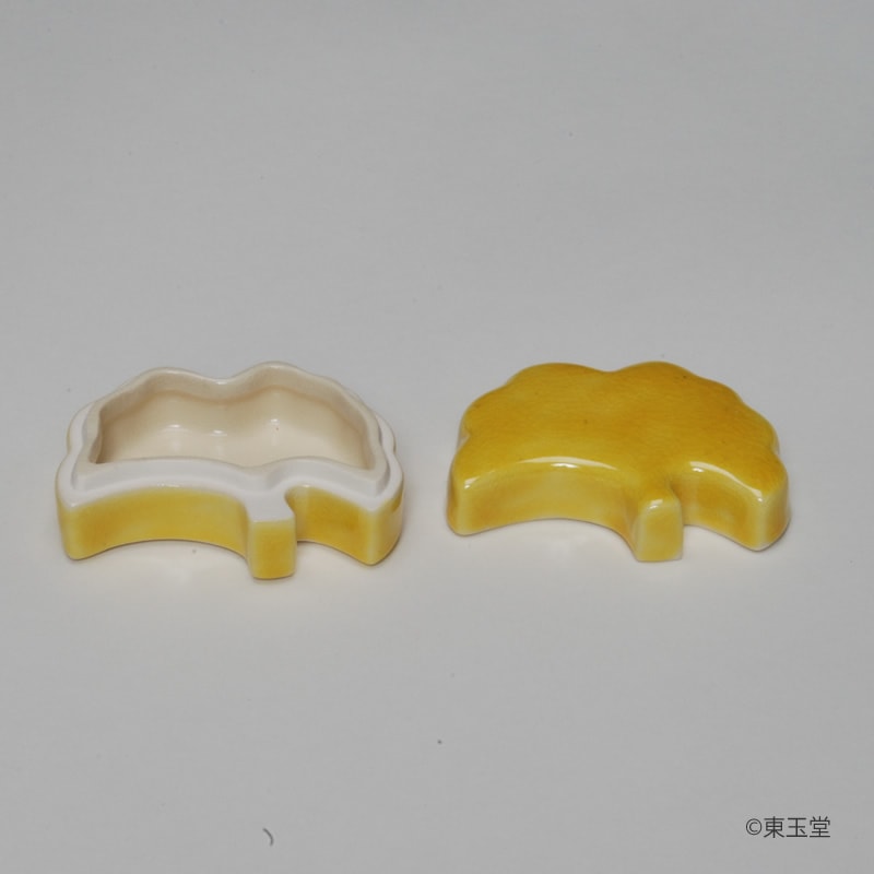 香合 銀杏 | 秋の茶道具,その他 | |茶道具通販 お茶道具東玉堂