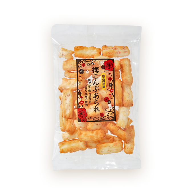 梅こんぶあられ