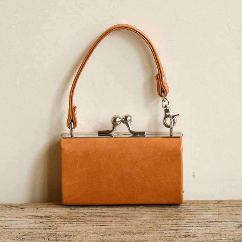 廃番】TU-9 / 箱足がま口ミニボストン 型紙セット / N 〈1セット