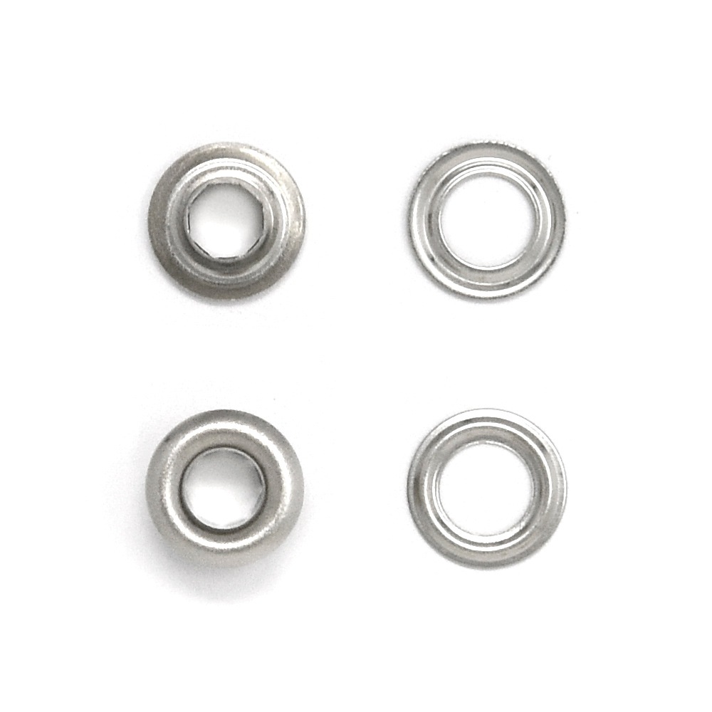 廃番】E111 / ＃200 ハトメ / N 〈小口・大口・箱〉:がまぐち口金