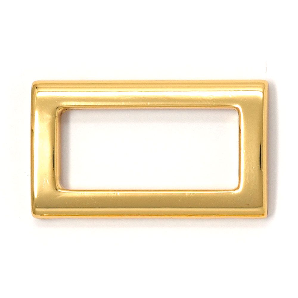 M1～M7 / No.209 角カン 12～38mm / G 〈2個〉:がまぐち口金・各種金具