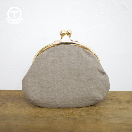 型紙のみ】F123 / 12cm 丸型がま口口金11mm玉 Pt.001:がまぐち口金