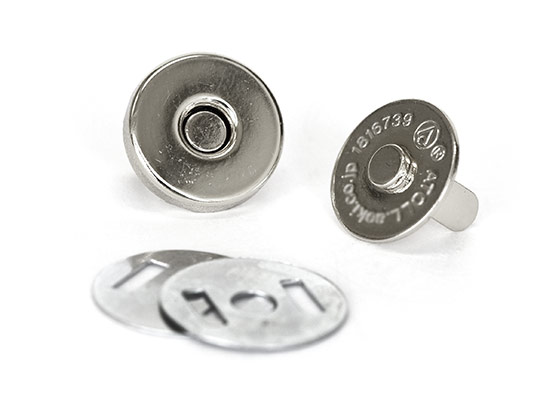 G33 / 12mm Aマグネットボタン / N 〈小口・大口・箱〉:がまぐち口金