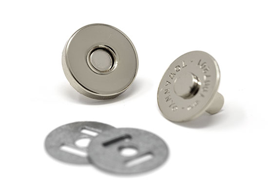 G51 / 12mm Rマグネットボタン / N 〈小口・大口・箱〉:がまぐち口金