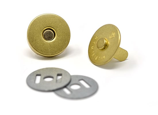 G52 / 14mm Rマグネットボタン / BG 〈小口・大口・箱〉:がまぐち口金