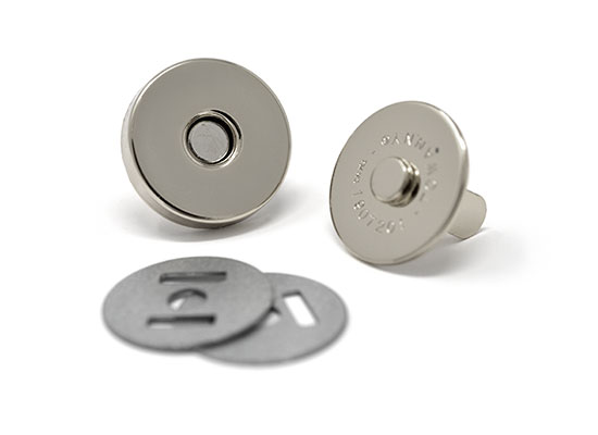 G52 / 14mm Rマグネットボタン / N 〈小口・大口・箱〉:がまぐち口金