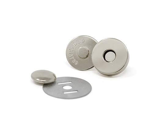 G58 /18mm オス側カシメ式 Rマグネットボタン / N 〈小口・大口・箱